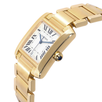 Cartier Tank Francaise W50001R2 Unisex Watch in 18kt Yellow Gold