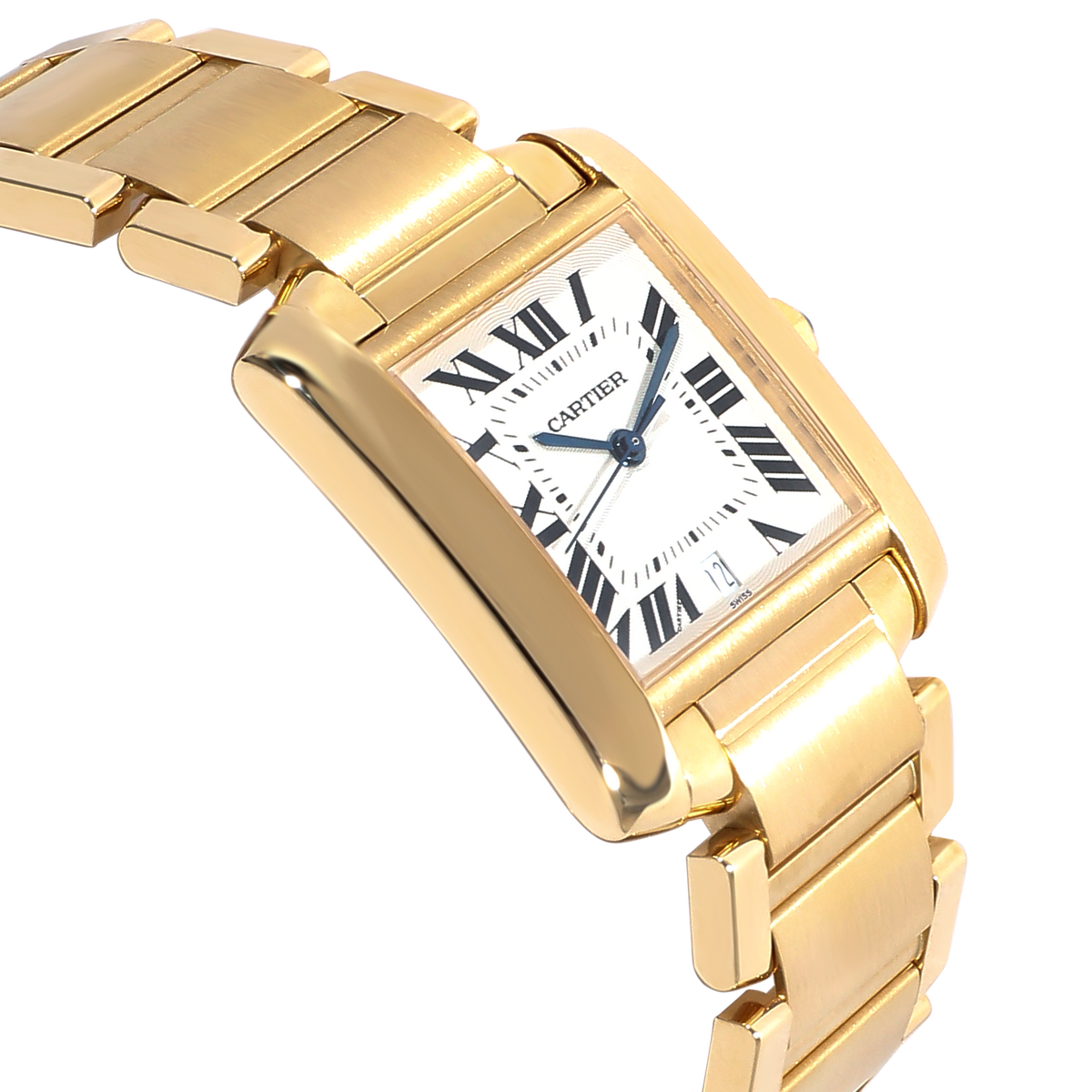 Cartier Tank Francaise W50001R2 Unisex Watch in 18kt Yellow Gold