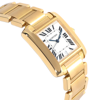 Cartier Tank Francaise W50001R2 Unisex Watch in 18kt Yellow Gold