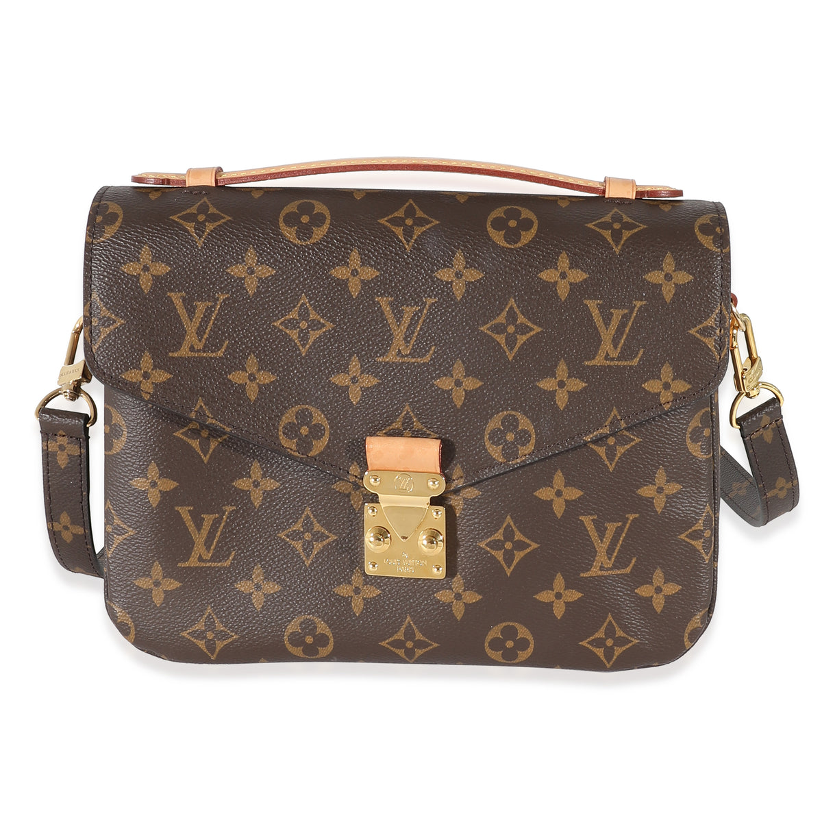 Comparison of the popular Louis Vuitton Pochette Metis Monogram in