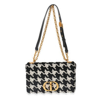 Christian Dior Technical Canvas Macro Houndstooth Medium Caro