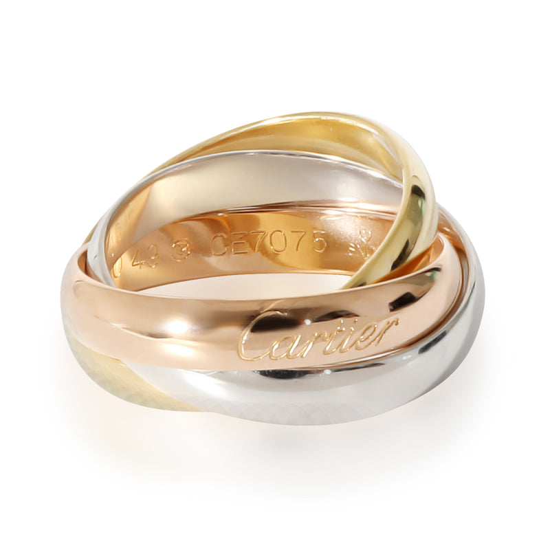 Cartier Trinity Ring in 18kt Tri-Color Gold