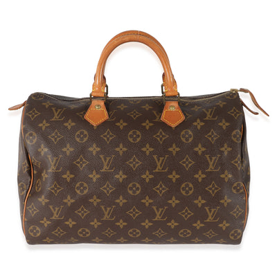 Louis Vuitton Monogram Canvas Speedy 35