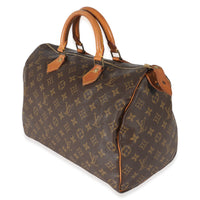 Louis Vuitton Monogram Canvas Speedy 35