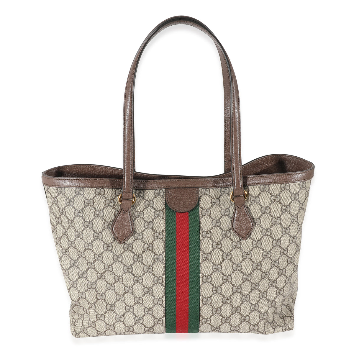 Gucci Beige GG Supreme Medium Ophidia GG Tote