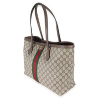 Gucci Beige GG Supreme Medium Ophidia GG Tote