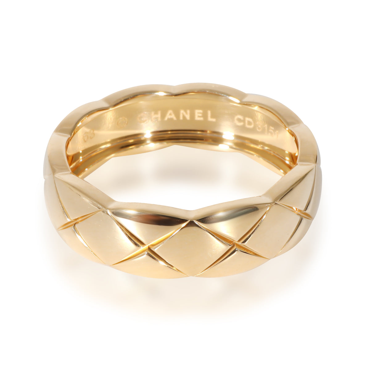 Coco Chanel Rings Sizes Chanel Coco Crush Ring in 18k Yellow Gold | myGemma | Item #134639