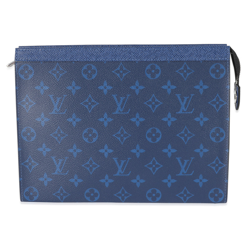 Louis Vuitton Iridescent Navy Nacre Empreinte Key Pouch - Handbag | Pre-owned & Certified | used Second Hand | Unisex