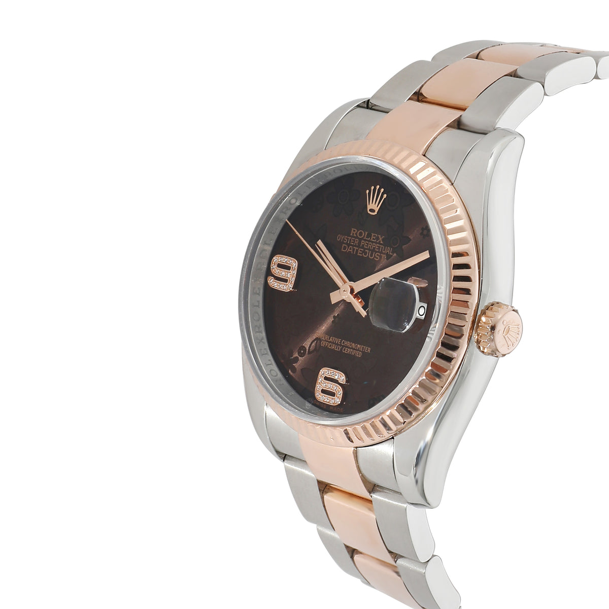 Rolex Datejust 116231 Unisex Watch in 18kt Stainless Steel/Rose Gold