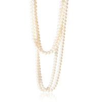 Tiffany & Co. Ziegfeld Pearl Necklace in Sterling Silver