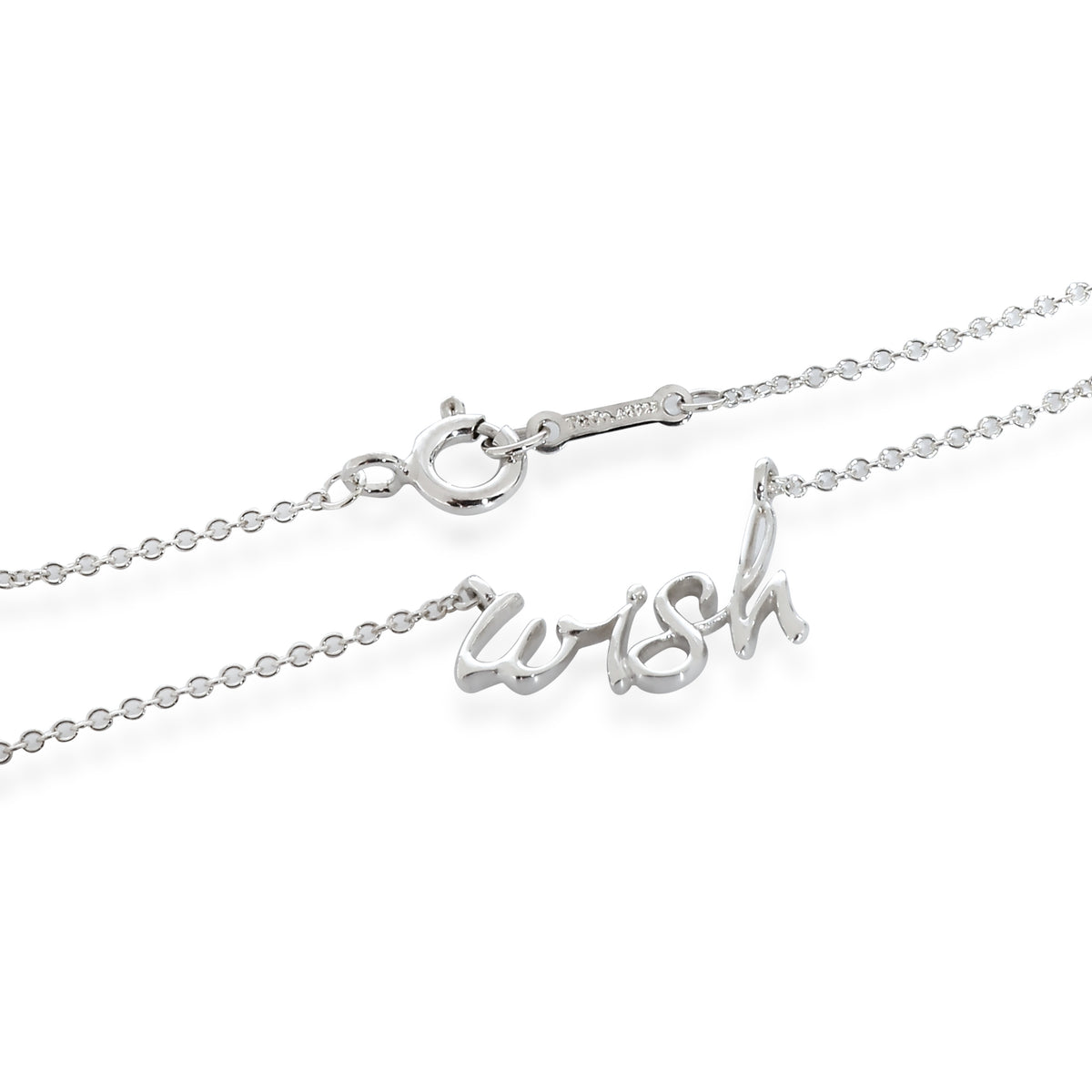 Tiffany & Co. Paloma Picasso Graffiti Wish Necklace in Sterling Silver