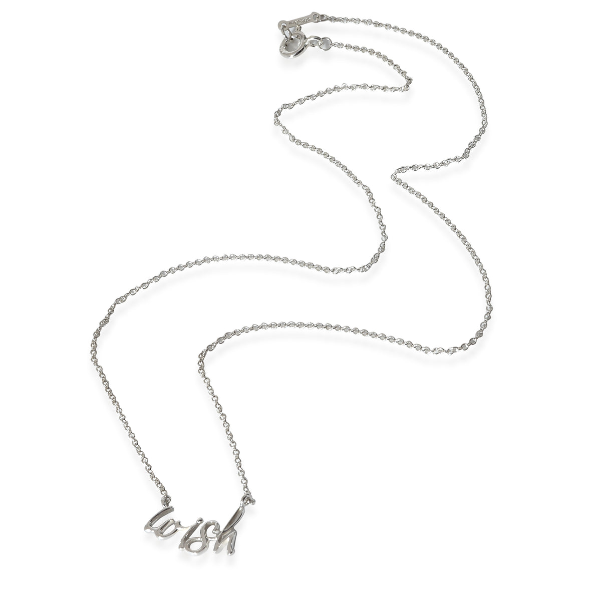 Tiffany & Co. Paloma Picasso Graffiti Wish Necklace in Sterling Silver