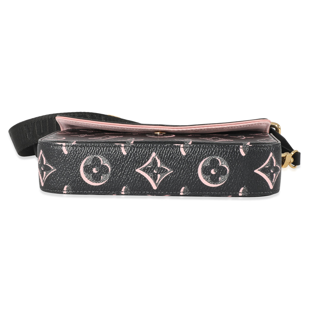 Louis Vuitton Black Monogram Fall For You Felicie Strap & Go