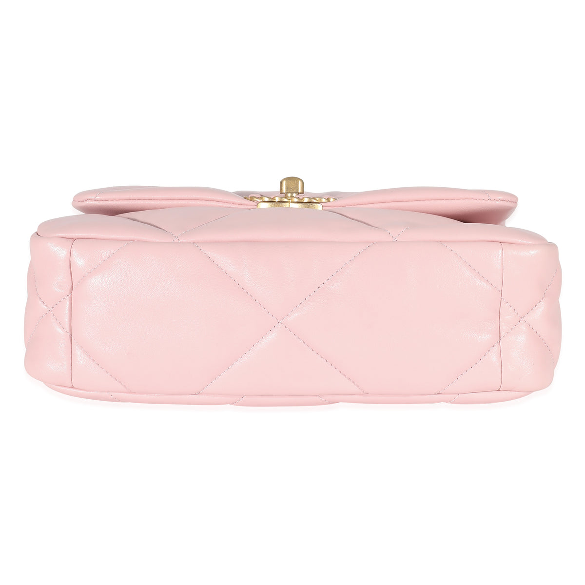 Chanel Light Pink Lambskin Small Chanel 19 Flap Bag