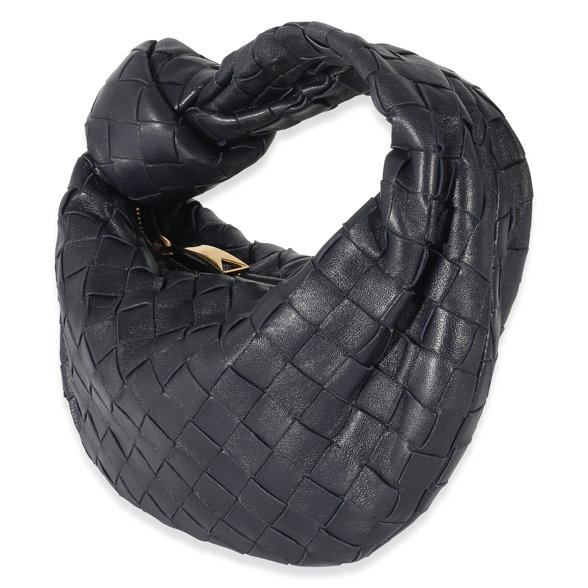 Bottega Veneta Space Intrecciato Lambskin Mini Jodie