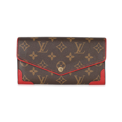 Louis Vuitton Cerise Monogram Canvas Retiro Sarah Wallet