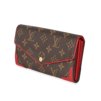 Louis Vuitton Cerise Monogram Canvas Retiro Sarah Wallet