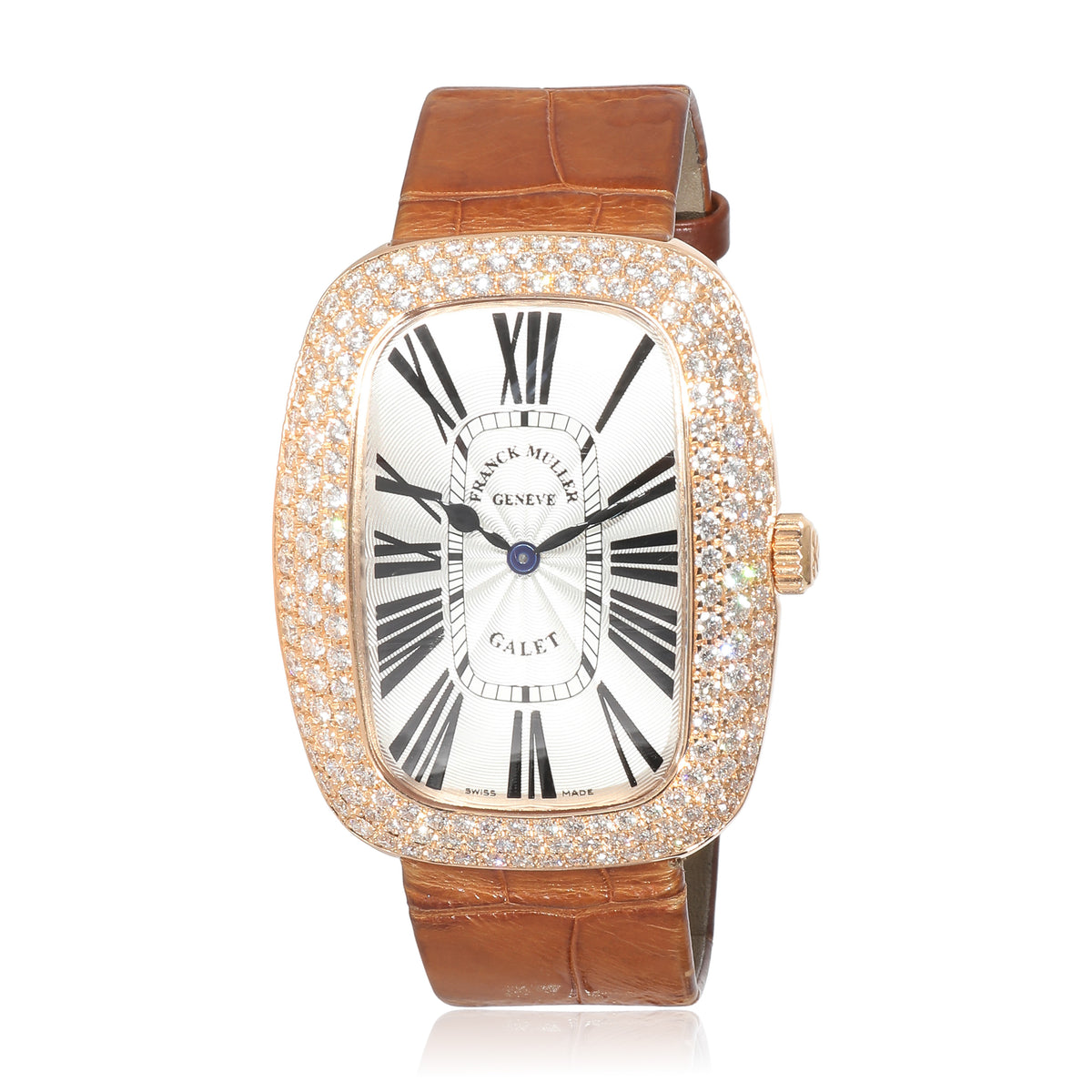 Franck Muller Galet 3002 M QZ R D3 Unisex Watch in 18k Rose Gold