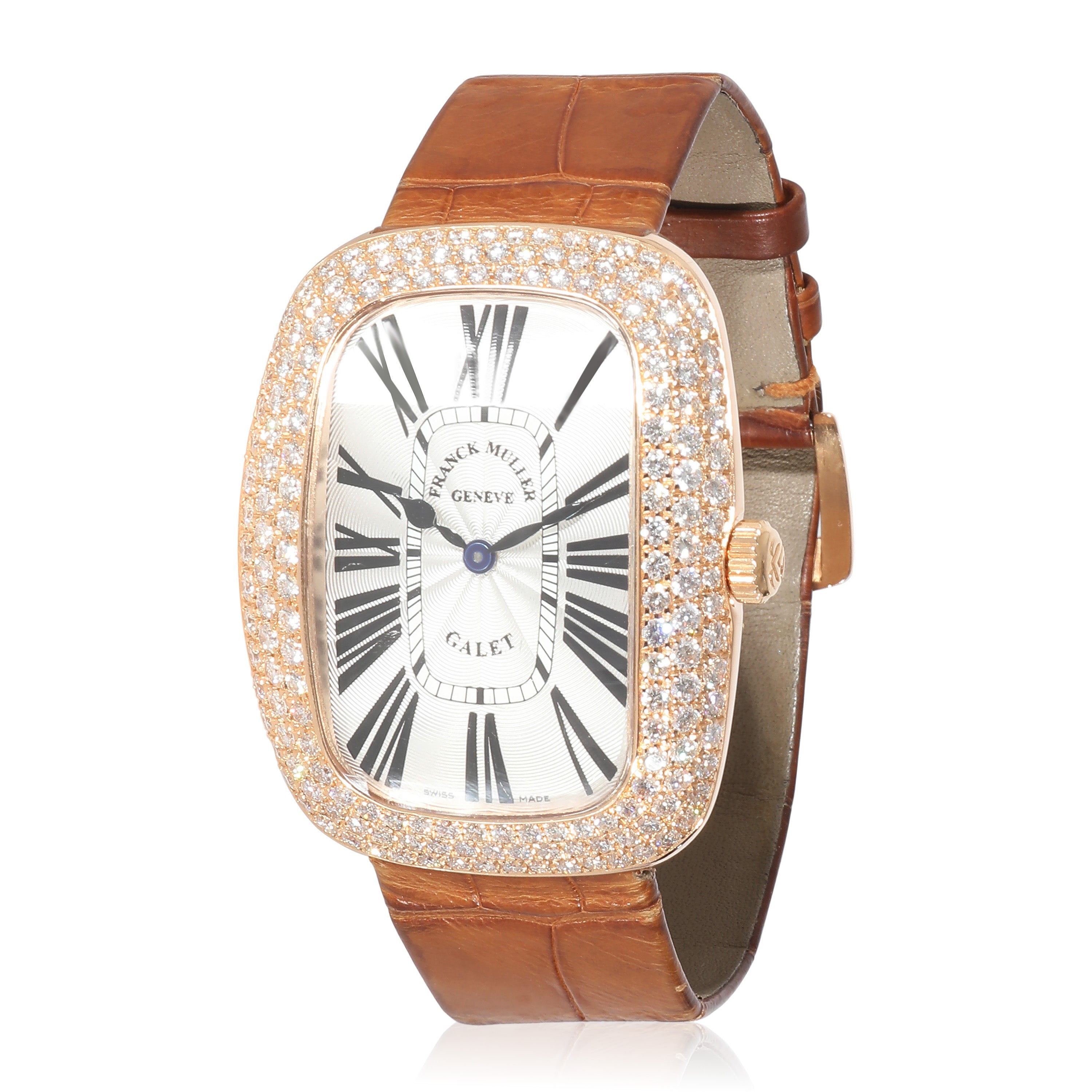 Franck Muller Galet 3002 M QZ R D3 Unisex Watch in 18k Rose Gold