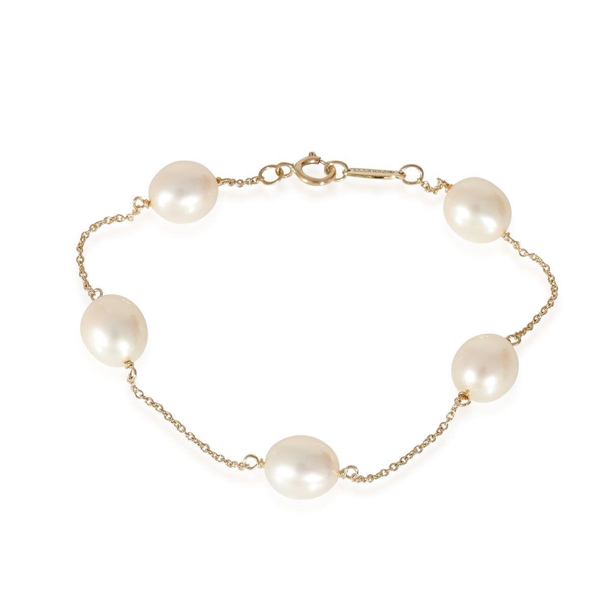 Elsa Peretti Pearls by The Yard Bracelet in Sterling Silver, Size: Medium