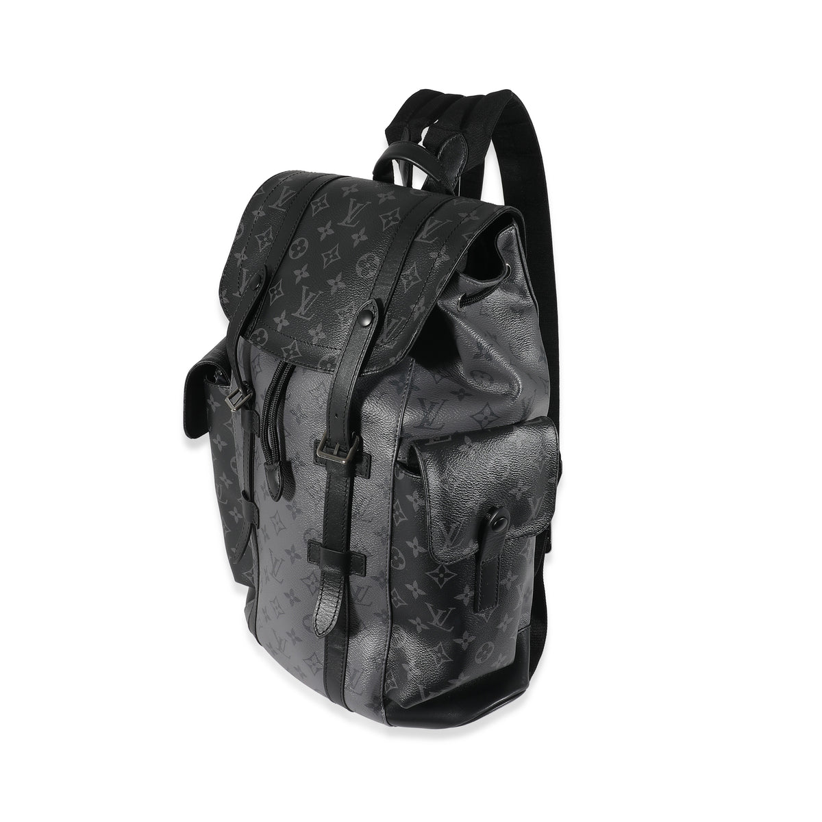 louis vuitton christopher backpack mm Louis Vuitton Reverse Monogram Eclipse Christopher Backpack MM | myGemma