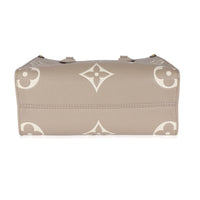 Louis Vuitton Dove Cream Monogram Empreinte Onthego PM