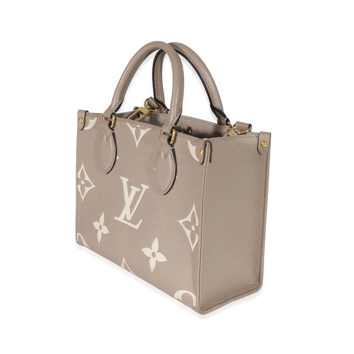 Louis Vuitton Dove Cream Monogram Empreinte Onthego PM