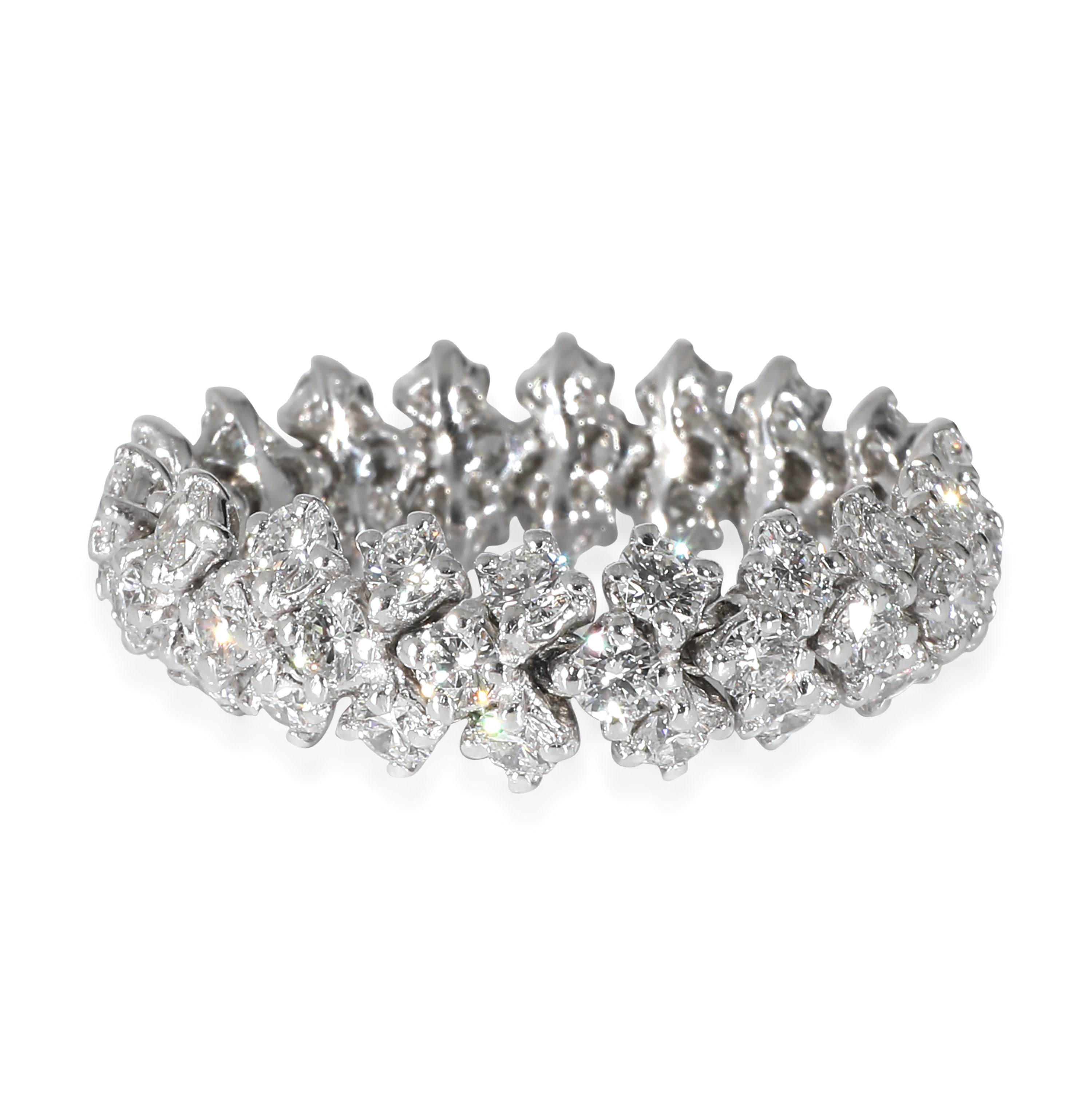 HARRY WINSTON Platinum Diamond Lattice Style Bracelet - La Maison Yamron