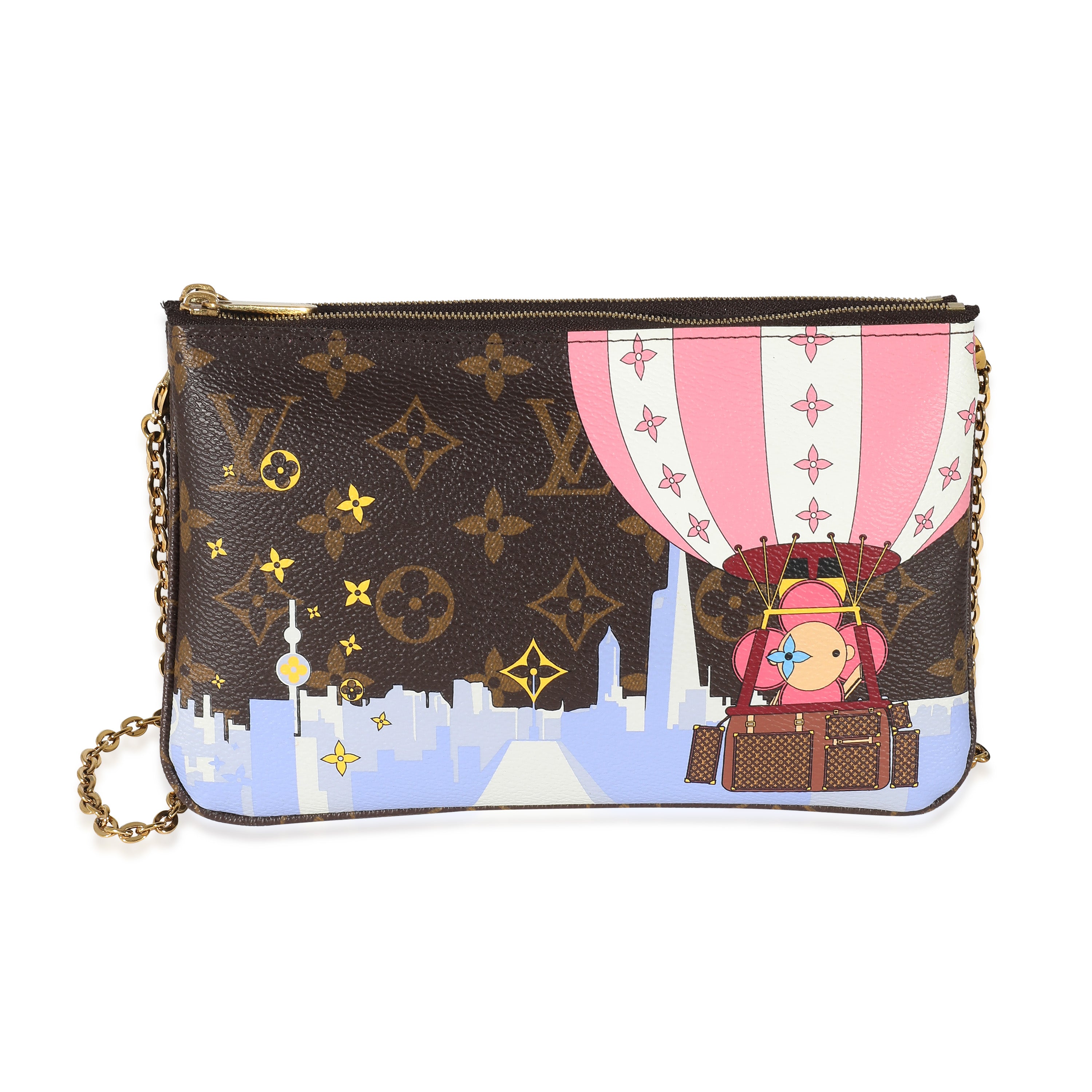 Louis Vuitton Monogram Canvas Vivienne Christmas Animation Double