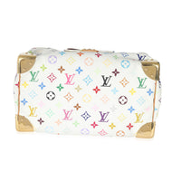 Louis Vuitton x Takashi Murakami White Monogram Multicolore Canvas Speedy 30