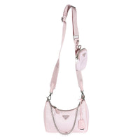 Prada Alabaster Pink Nylon Re-Edition 2005 Bag