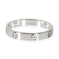 Cartier Love Wedding Band in 18K White Gold