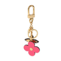 Louis Vuitton Metal Canvas Blooming Flowers Bag Charm 