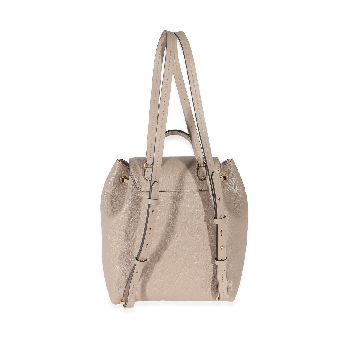 louis vuitton backpack beige Louis Vuitton Tourterelle Empreinte Montsouris Backpack | myGemma