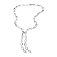 Cartier Diadea Lariat Diamond Necklace in 18k White Gold 3.40 CTW