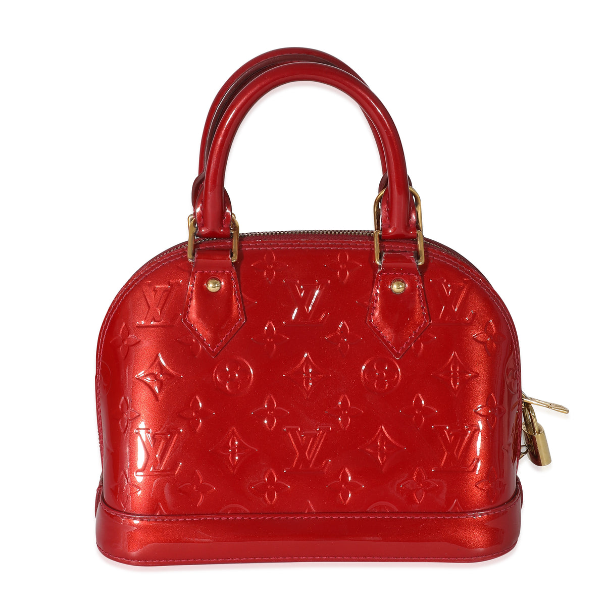 Louis Vuitton Pomme D'Amour Monogram Vernis Alma BB