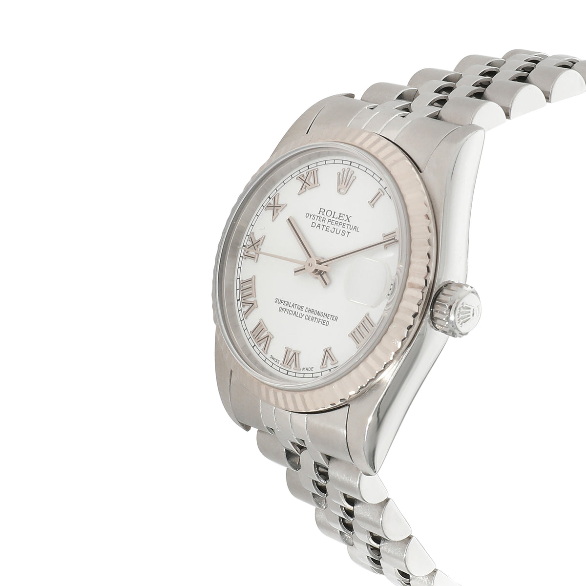 Rolex Datejust 78274 Unisex Watch in 18kt Stainless Steel/White Gold