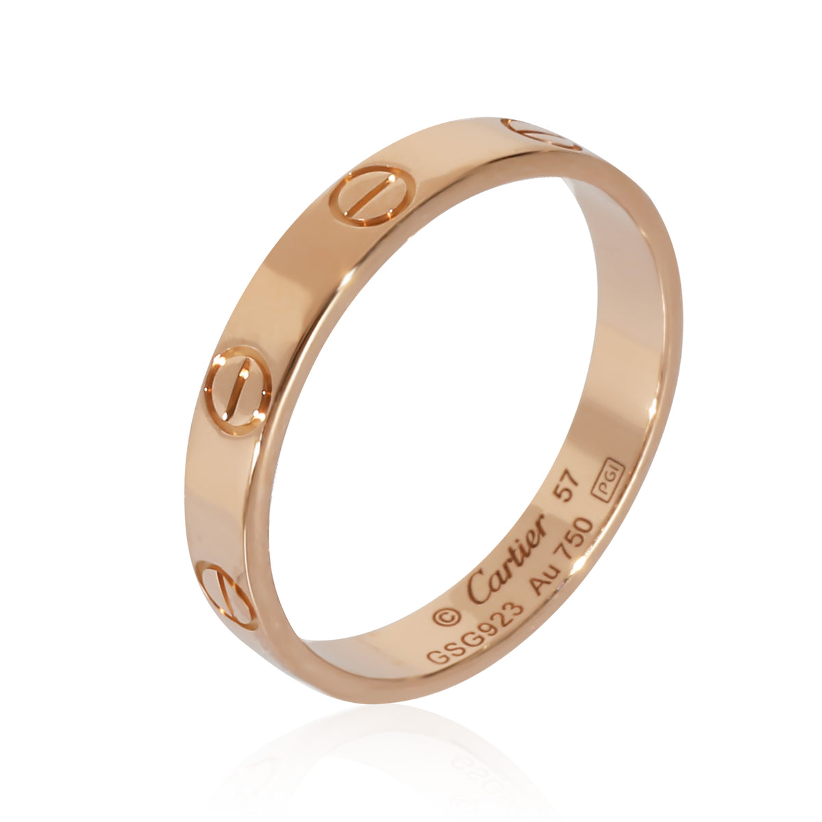 Cartier Love Wedding Band in 18K Rose Gold