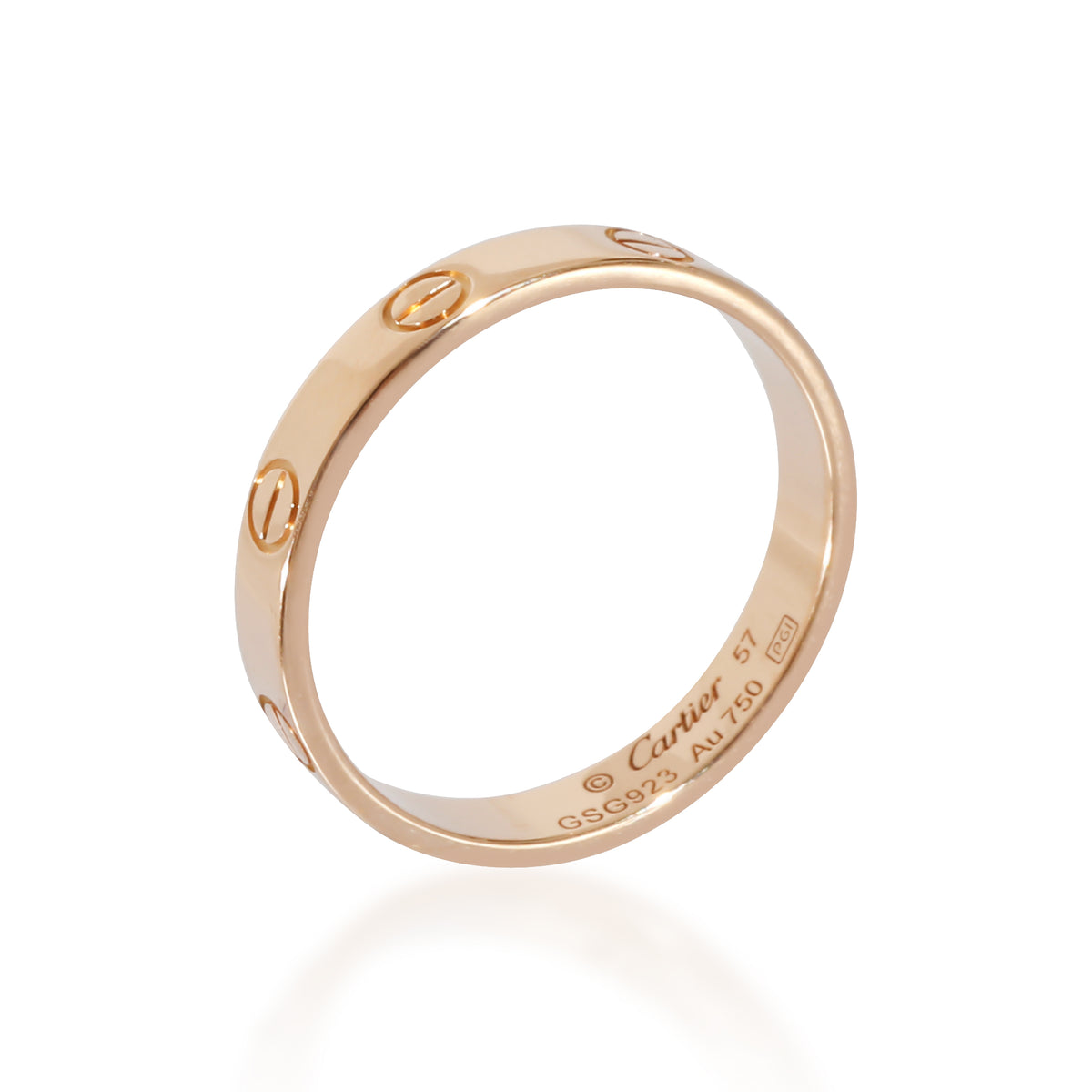 Cartier Love Wedding Band in 18K Rose Gold