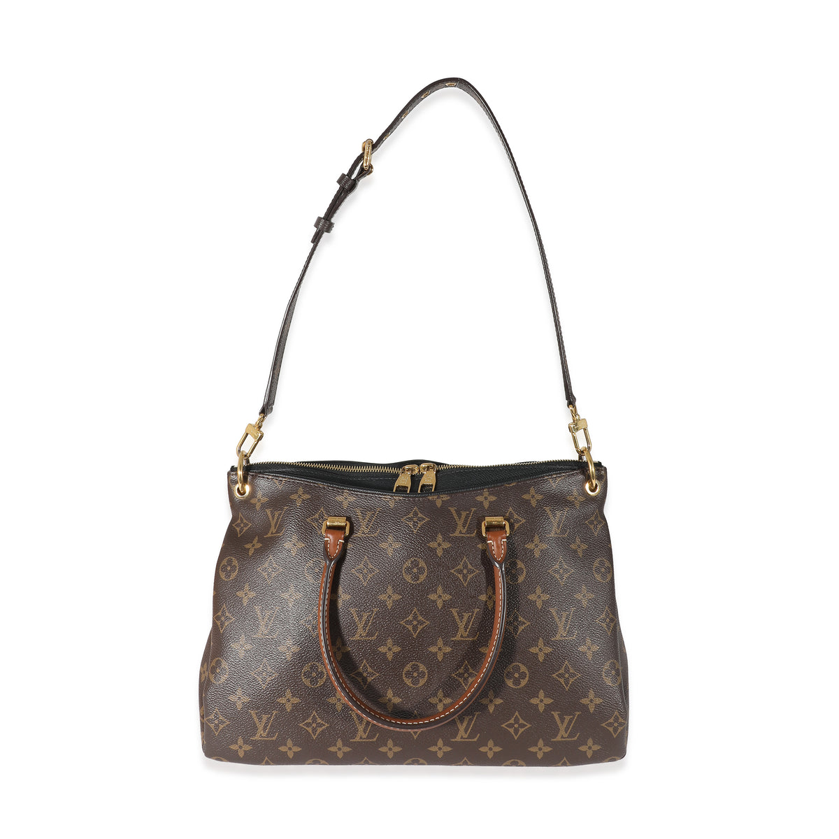 Louis Vuitton Black Monogram Canvas Pallas MM