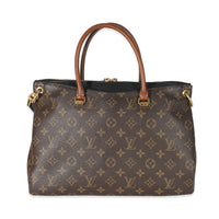 Louis Vuitton Black Monogram Canvas Pallas MM