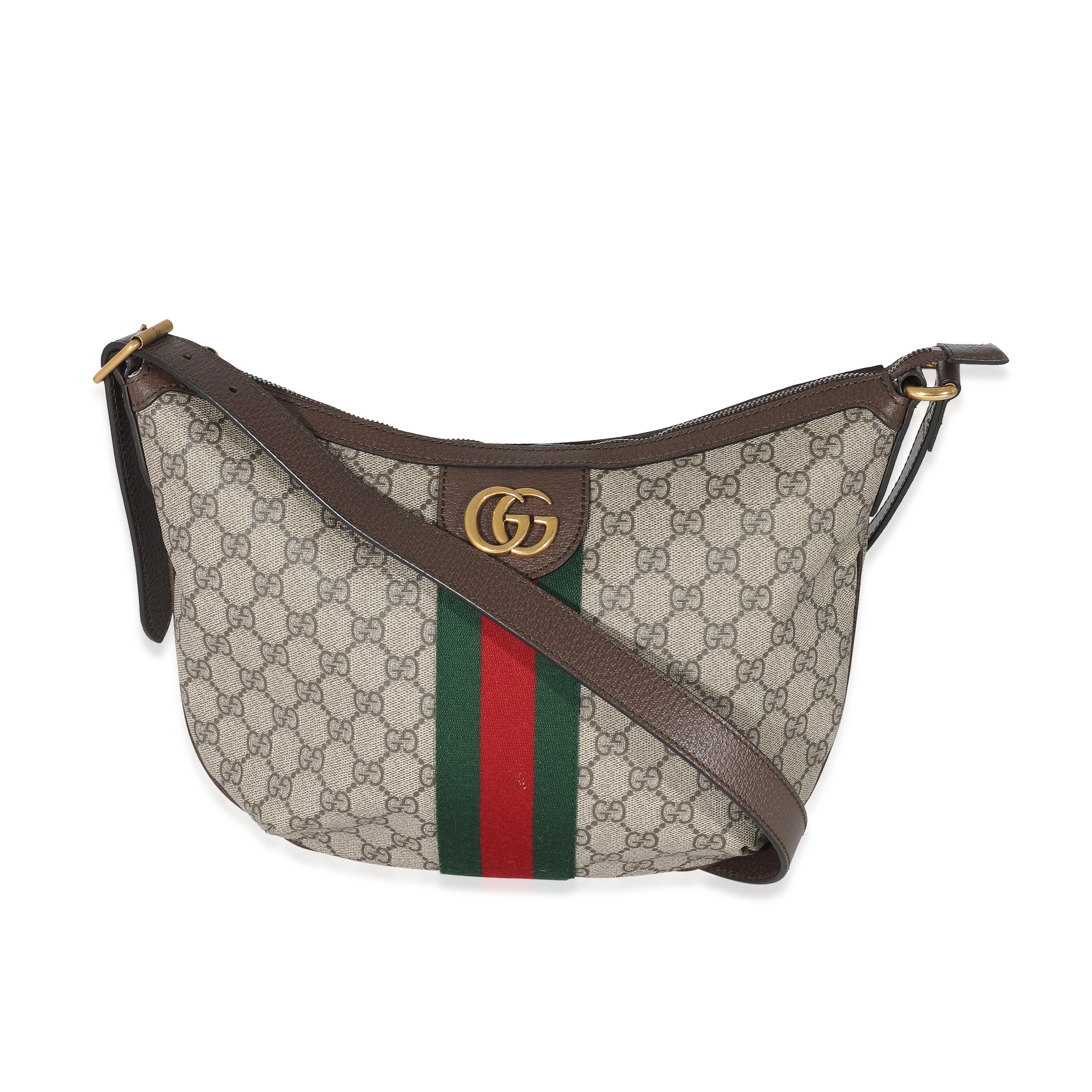 Gucci, Bags, Gucci Vintage Slim Pochette Shoulder Bag Gg Monogram Canvas  Small