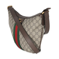 Gucci Beige GG Canvas Ophidia Small Shoulder Bag