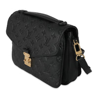 Louis Vuitton Black Empreinte Pochette Metis