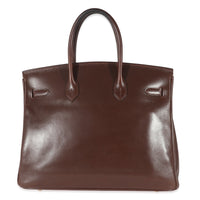 Hermes Chocolate Box Birkin 35 GHW