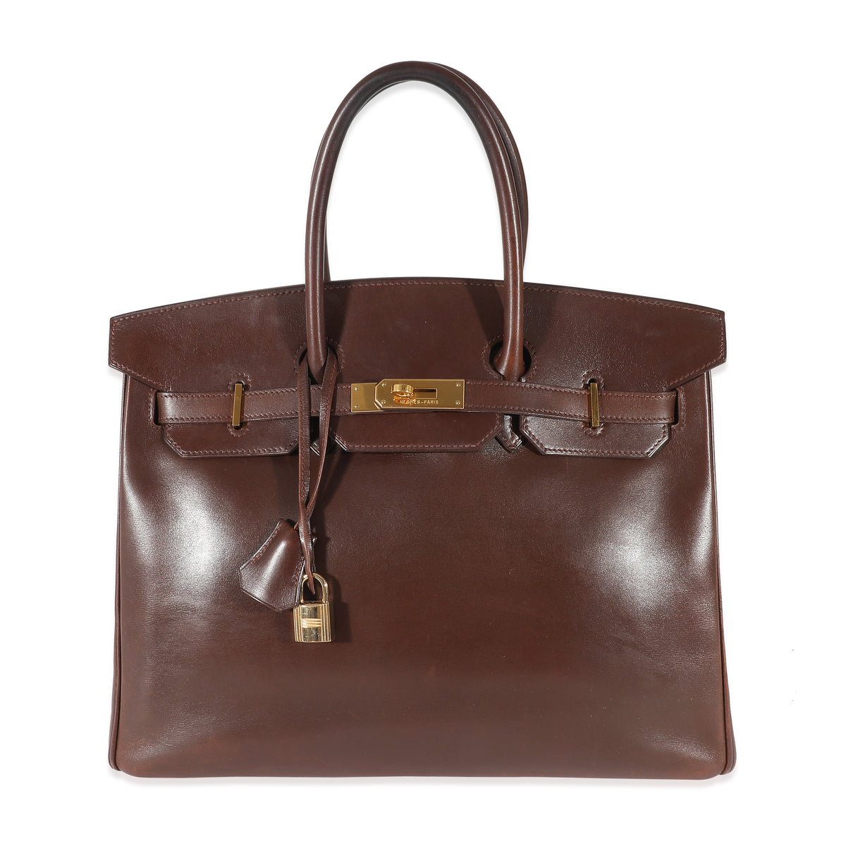 Hermes Chocolate Box Birkin 35 GHW