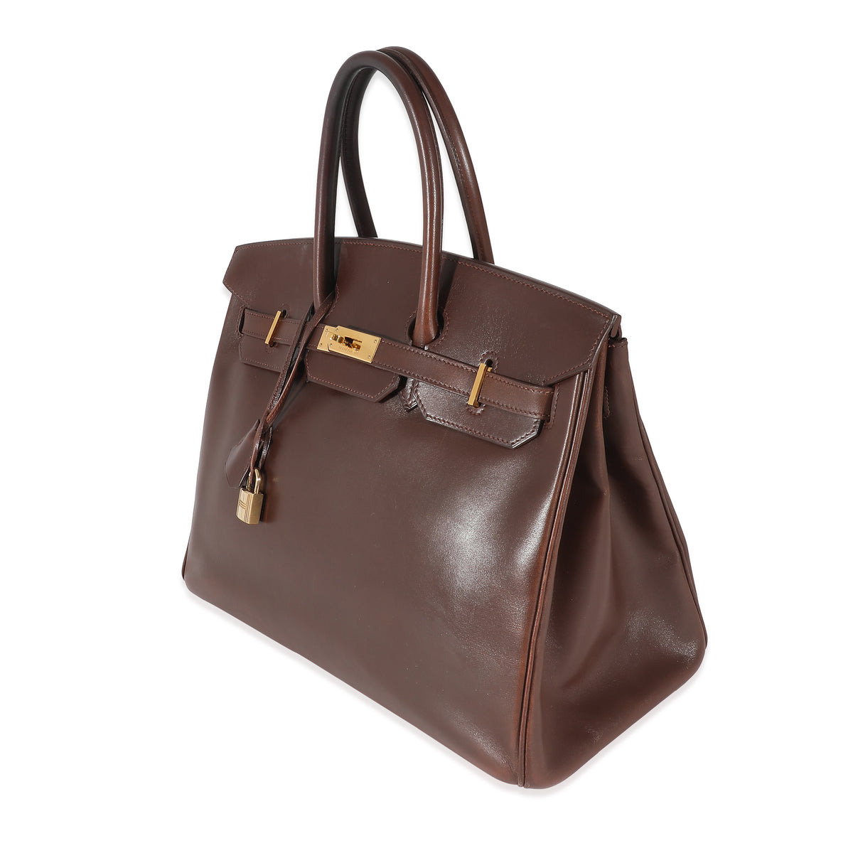 Hermes Chocolate Box Birkin 35 GHW