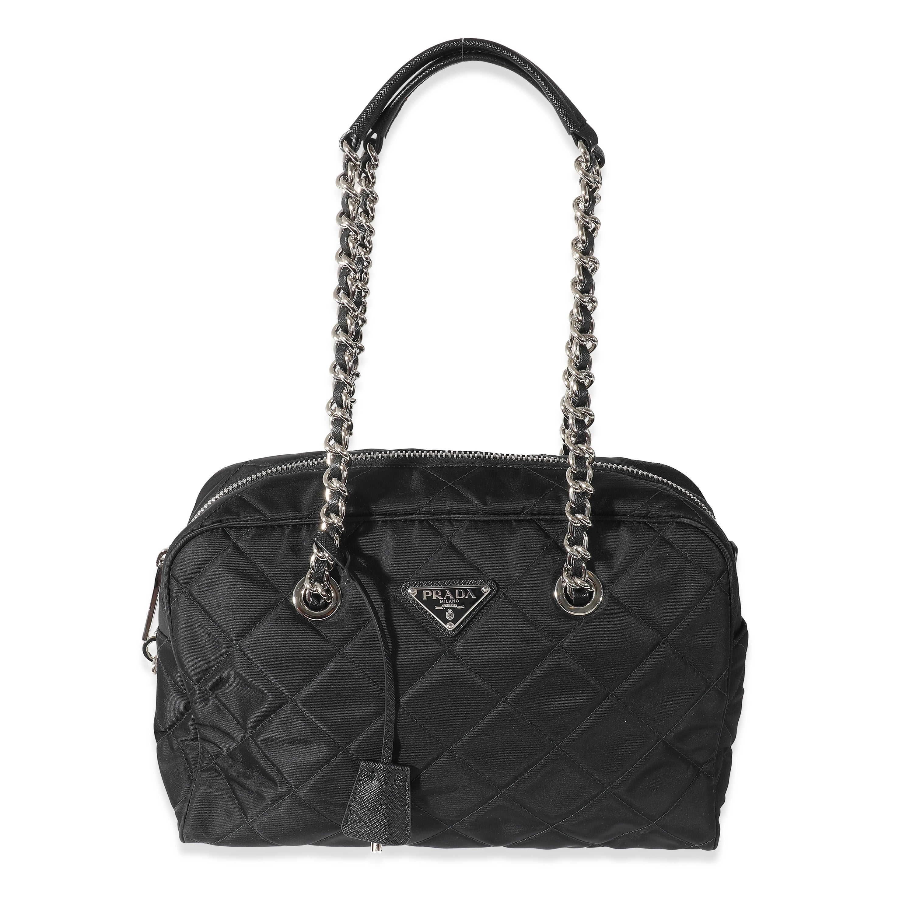 Prada quilted shoulder bag online