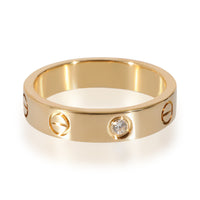 Cartier Love Band in 18K Yellow Gold 0.02 CTW