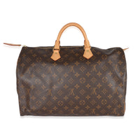 Louis Vuitton Monogram Canvas Speedy 40